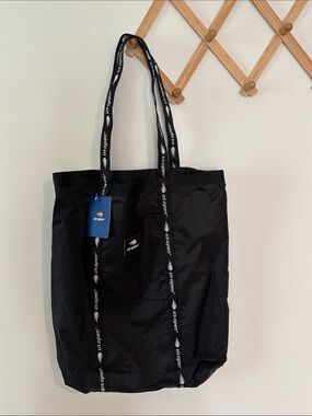 Black Nylon US open Tote Bag